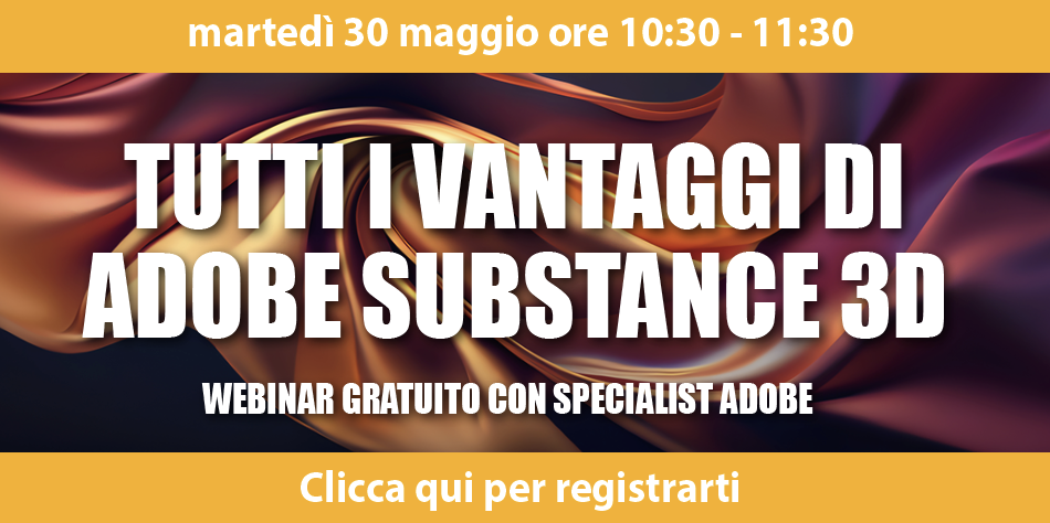 Tutti i vantaggi di Adobe Substance 3D