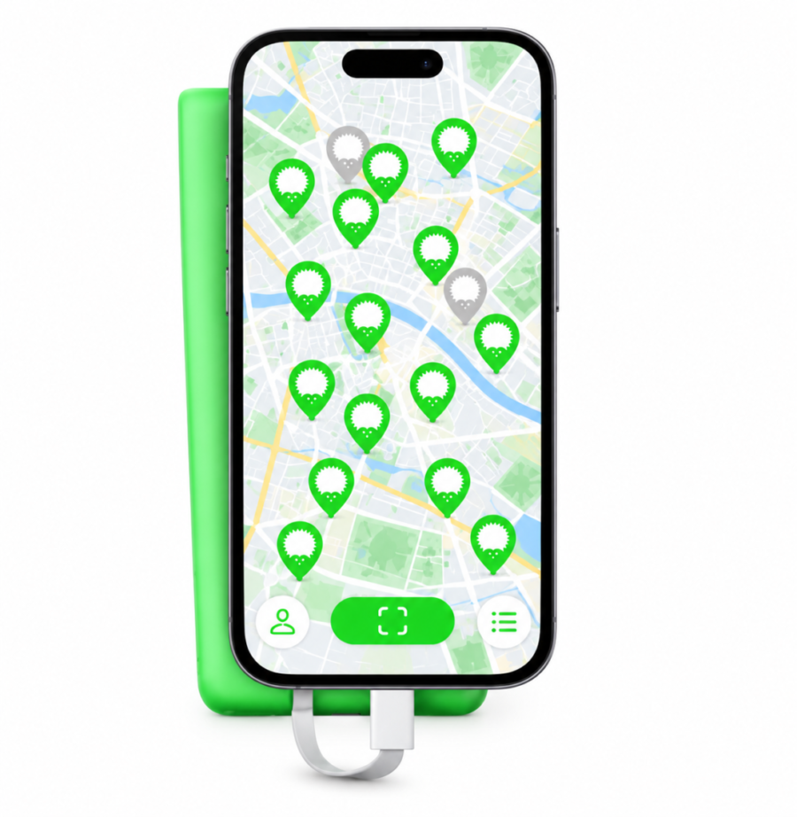 Totem powerbank per sale conferenze